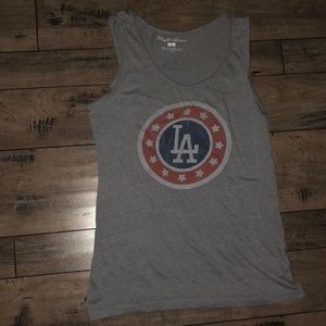 LA dodgers tank top